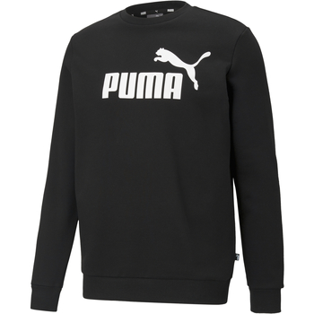 tekstylia Męskie Bluzy dresowe Puma Ess Big Logo Crew Czarny