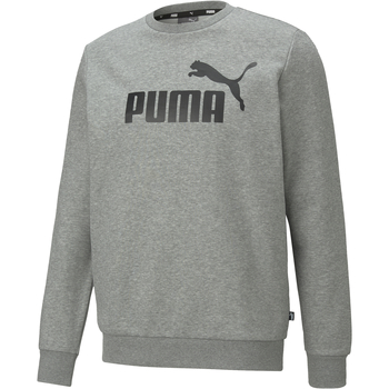 tekstylia Męskie Bluzy dresowe Puma ESS Big Logo Crew Szary
