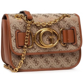 Guess AILEEN CROSSBODY FLAP Beżowy