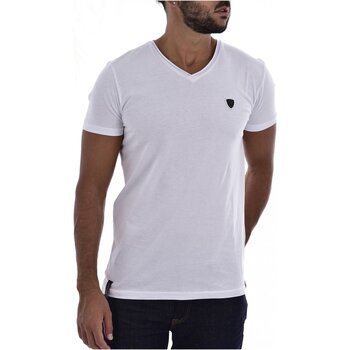 tekstylia Męskie T-shirty z krótkim rękawem Redskins P21 MINT 2 ADEN Biały