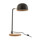 Dom Lampki nocne J-line LAMPE DE BUR EVY MET/BS NO/NA (23x18x48cm) Czarny