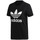 tekstylia Damskie T-shirty z krótkim rękawem adidas Originals adidas Trefoil Tee Czarny