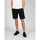 tekstylia Męskie Szorty i Bermudy Les Hommes LKJ501 756A | Short Sweatpants in Mercerized Cotton Czarny
