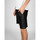 tekstylia Męskie Szorty i Bermudy Les Hommes LKJ501 756A | Short Sweatpants in Mercerized Cotton Czarny