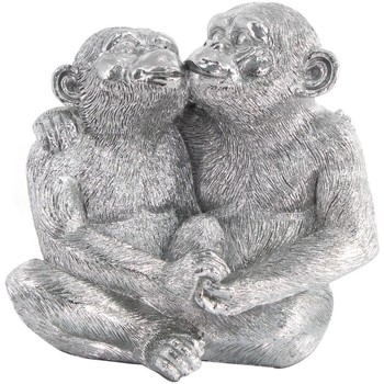 Dom Statuetki i figurki  Signes Grimalt Orangutan Monkey Fig Srebrny
