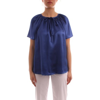 tekstylia Damskie Koszule Manila Grace C026SU Niebieski