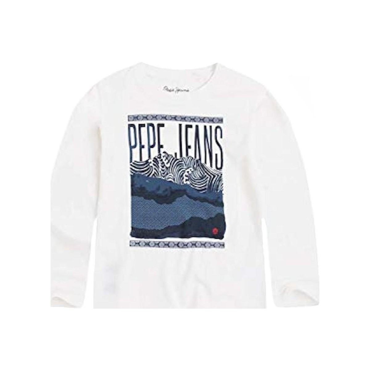 tekstylia Chłopiec T-shirty z krótkim rękawem Pepe jeans  Biały