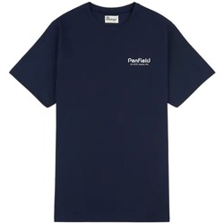 tekstylia Męskie T-shirty z krótkim rękawem Penfield T-shirt  Hudson Script Niebieski