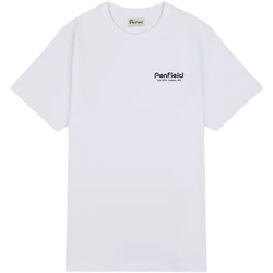 tekstylia Męskie T-shirty z krótkim rękawem Penfield T-shirt  Hudson Script Biały