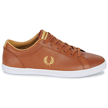 Fred Perry BASELINE LEATHER Brązowy