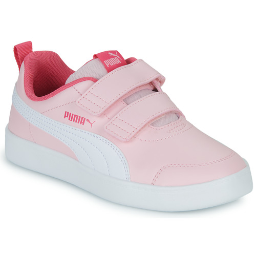 Buty Dziewczynka Trampki niskie Puma Courtflex v2 V Inf Różowy