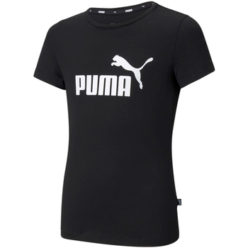 tekstylia Dziecko T-shirty i Koszulki polo Puma 587029 Czarny