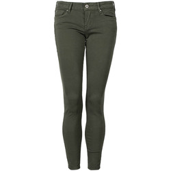 tekstylia Damskie Spodnie z pięcioma kieszeniami Pepe jeans PL210804U918 | Soho Zielony