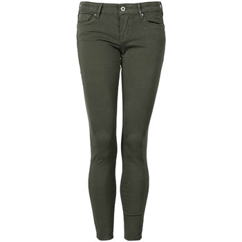 tekstylia Damskie Spodnie z pięcioma kieszeniami Pepe jeans PL210804U918 | Soho Zielony