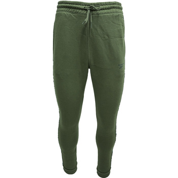 tekstylia Męskie Spodnie dresowe Reebok Sport Essentials Tape Zielony