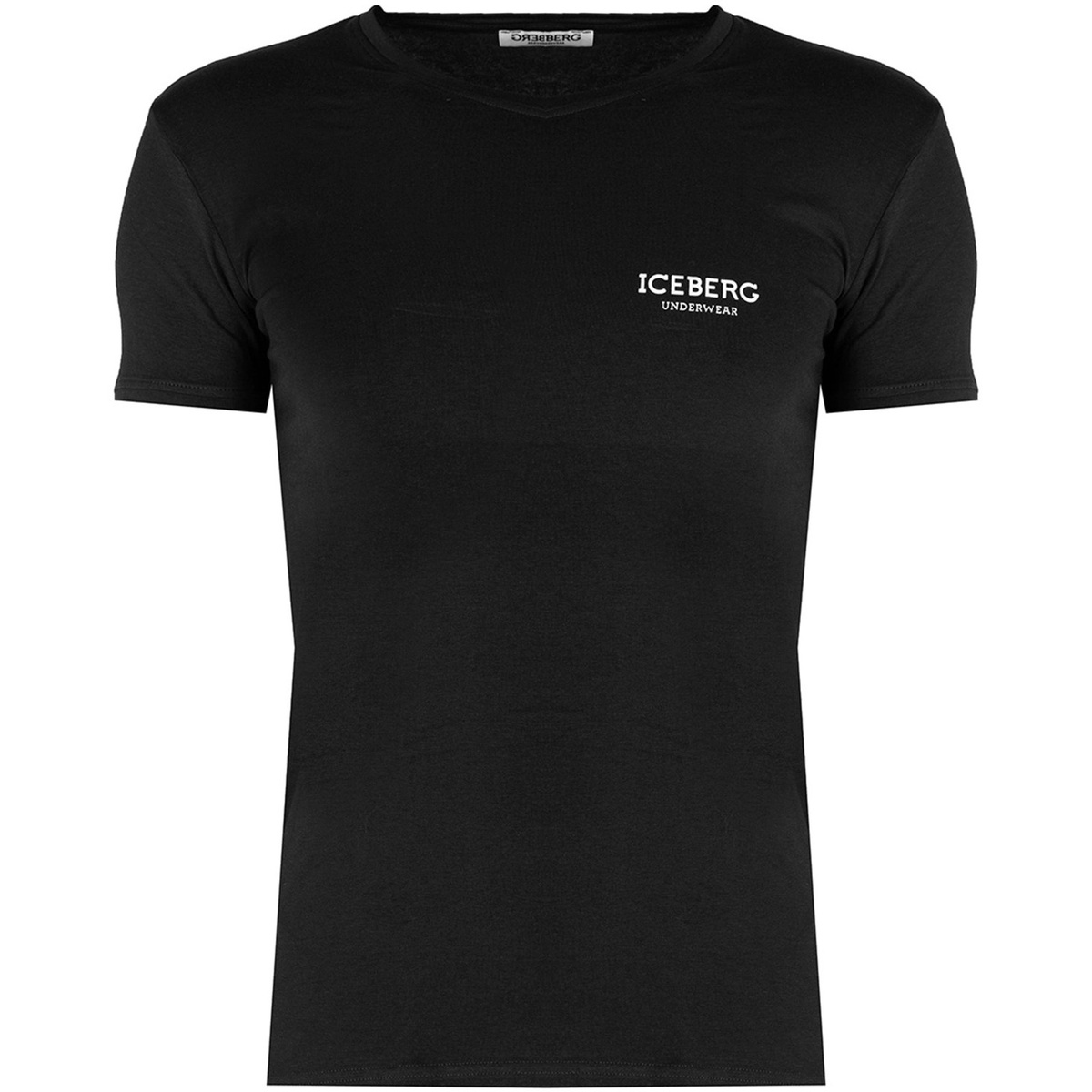 tekstylia Męskie T-shirty z krótkim rękawem Iceberg ICE1UTS02 Czarny
