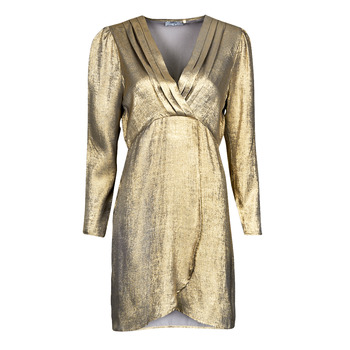 tekstylia Damskie Sukienki krótkie Betty London  Złoty