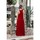 tekstylia Damskie Sukienki długie Isla Bonita By Sigris Długa Sukienka Midi. Czerwony