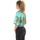 tekstylia Damskie T-shirty z krótkim rękawem Versace Jeans Couture 72HAH623-JS049 Zielony