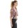 tekstylia Damskie T-shirty z krótkim rękawem Versace Jeans Couture 72HAH623-JS049 Fioletowy