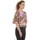 tekstylia Damskie T-shirty z krótkim rękawem Versace Jeans Couture 72HAH623-JS049 Fioletowy