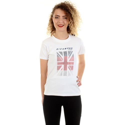 tekstylia Damskie T-shirty z krótkim rękawem John Richmond Sport UWP22015TS Biały