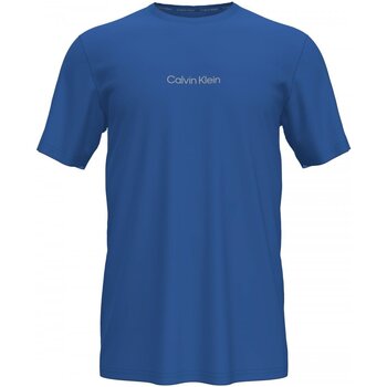 tekstylia Męskie T-shirty z krótkim rękawem Calvin Klein Jeans 000NM2170E Niebieski