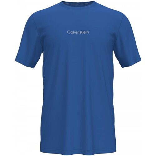 tekstylia Męskie T-shirty z krótkim rękawem Calvin Klein Jeans 000NM2170E Niebieski