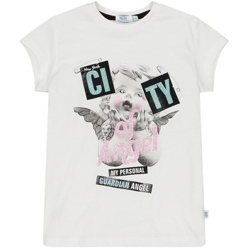 tekstylia Dziecko T-shirty z krótkim rękawem Melby 72E5575 Biały