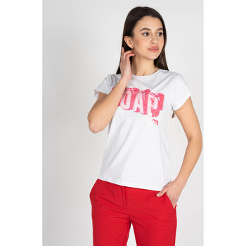 tekstylia Damskie T-shirty z krótkim rękawem Pinko  Biały