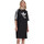 tekstylia Damskie T-shirty z krótkim rękawem adidas Originals adidas Adicolor Split Trefoil Tee Dress Czarny