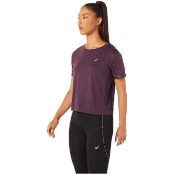 Asics Race Crop Top Fioletowy