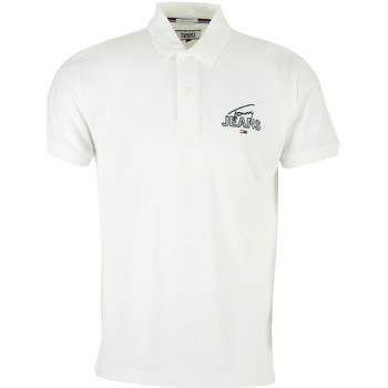 tekstylia Męskie T-shirty i Koszulki polo Tommy Hilfiger Solid Graphic Polo Biały