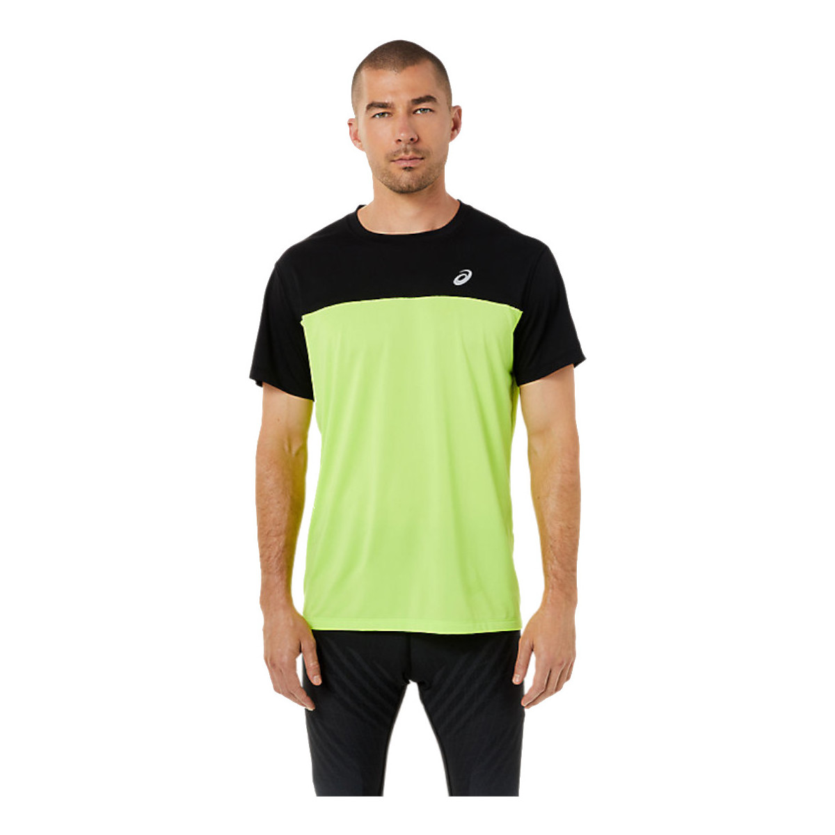tekstylia Męskie T-shirty z krótkim rękawem Asics Race SS Top Tee Zielony