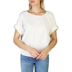 tekstylia Damskie Koszule Pepe jeans - margot_pl304228 Biały