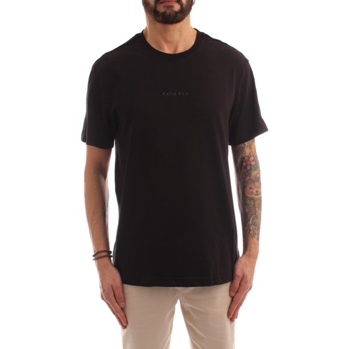 tekstylia Męskie T-shirty z krótkim rękawem Calvin Klein Jeans K10K109051 Czarny