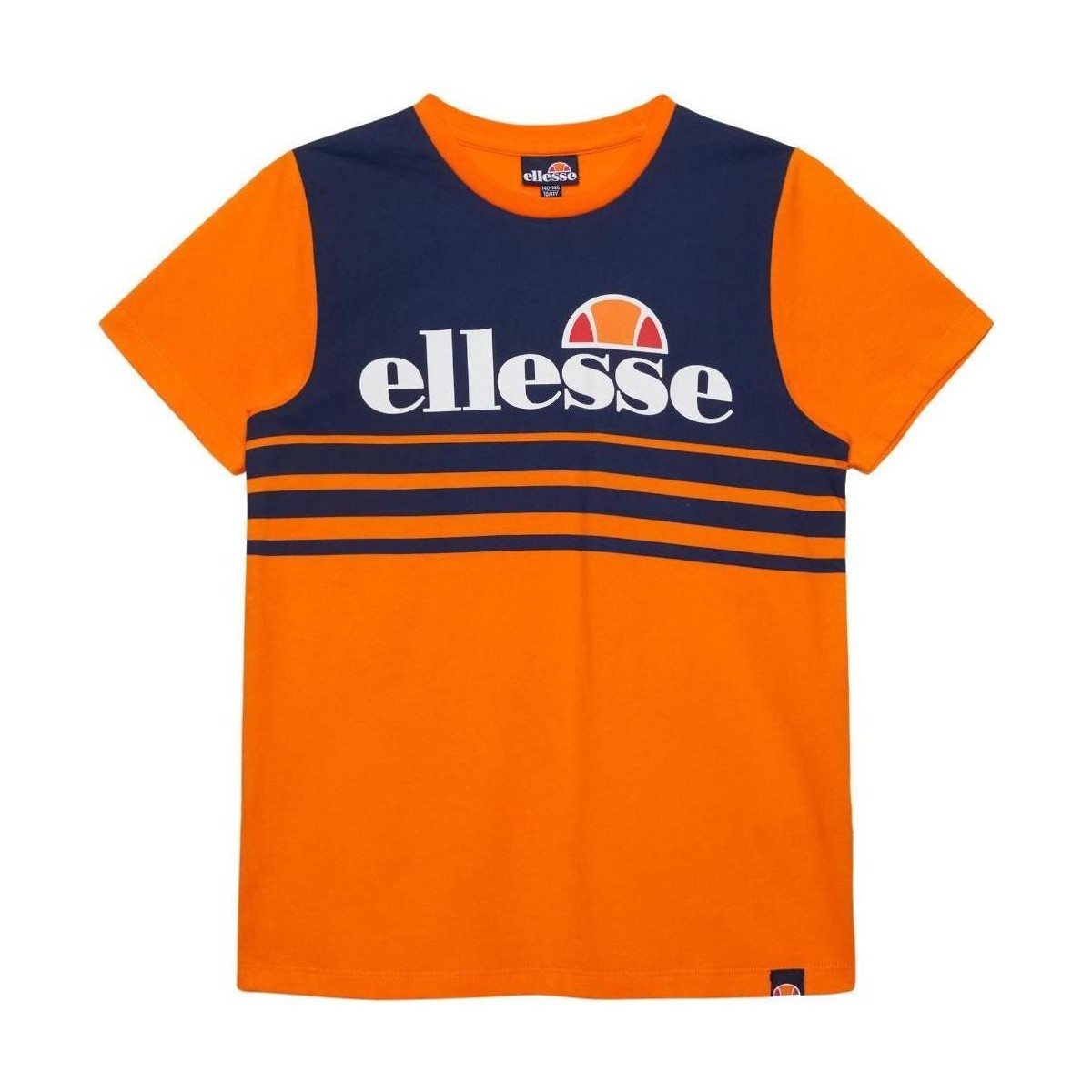 tekstylia Chłopiec T-shirty z krótkim rękawem Ellesse  Pomarańczowy