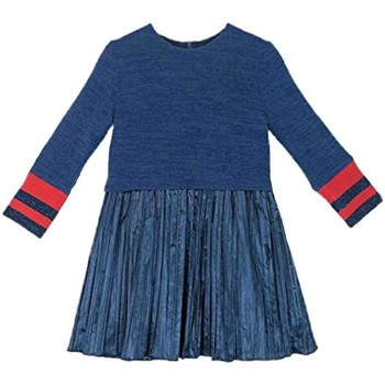 tekstylia Dziewczynka Sukienki krótkie Villalobos  Niebieski