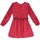 tekstylia Dziewczynka Sukienki Villalobos  Czerwony