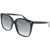 Zegarki & Biżuteria  Damskie okulary przeciwsłoneczne Gucci Occhiali da Sole  GG0022S 001 Czarny