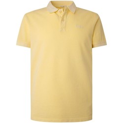 tekstylia Chłopiec T-shirty z krótkim rękawem Pepe jeans  Żółty