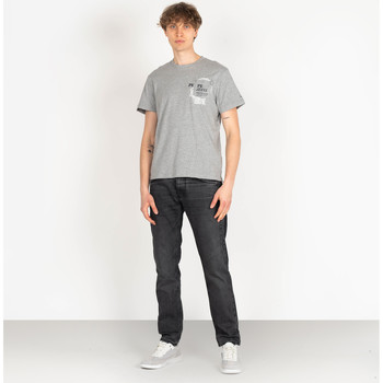 tekstylia Męskie T-shirty z krótkim rękawem Pepe jeans PM508023 | Sergio Szary