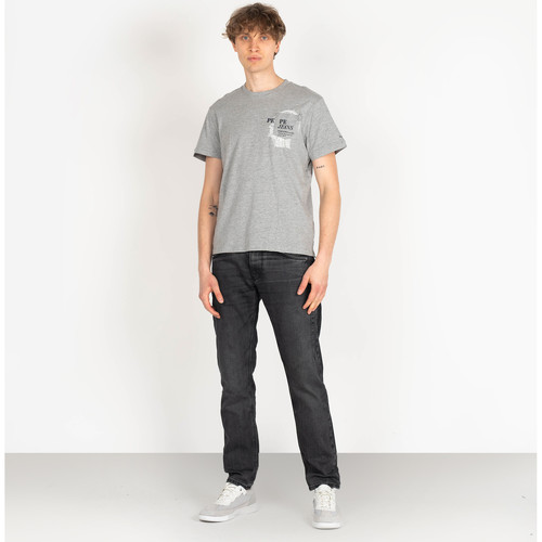 tekstylia Męskie T-shirty z krótkim rękawem Pepe jeans PM508023 | Sergio Szary