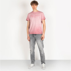 tekstylia Męskie T-shirty z krótkim rękawem Pepe jeans PM504032 | West Sir Różowy