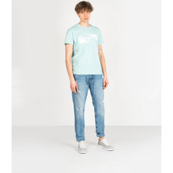 tekstylia Męskie Spodnie z pięcioma kieszeniami Pepe jeans PM205117WI0R | Callen Crop Niebieski