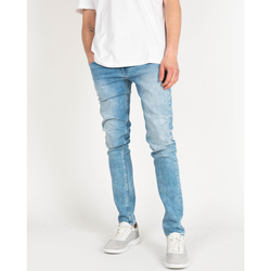 tekstylia Męskie Spodnie z pięcioma kieszeniami Pepe jeans PM205476MF94 | Hatch 5PKT Niebieski
