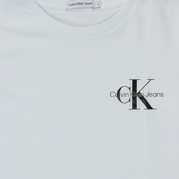 Calvin Klein Jeans CHEST MONOGRAM TOP Biały