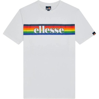 tekstylia Męskie T-shirty z krótkim rękawem Ellesse 183797 Biały