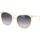 Zegarki & Biżuteria  Damskie okulary przeciwsłoneczne Gucci Occhiali da Sole  con Catena GG1076S 003 Biały