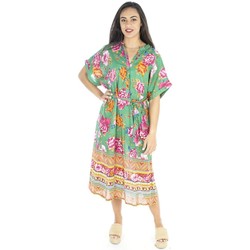 tekstylia Damskie Sukienki Isla Bonita By Sigris Kaftan. Wielokolorowy